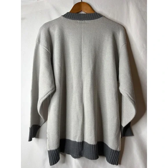 Vtg Rangley L Mallard Duck Scenic Cardigan Sweater Wool Blend grandpacore Read - Picture 6 of 13